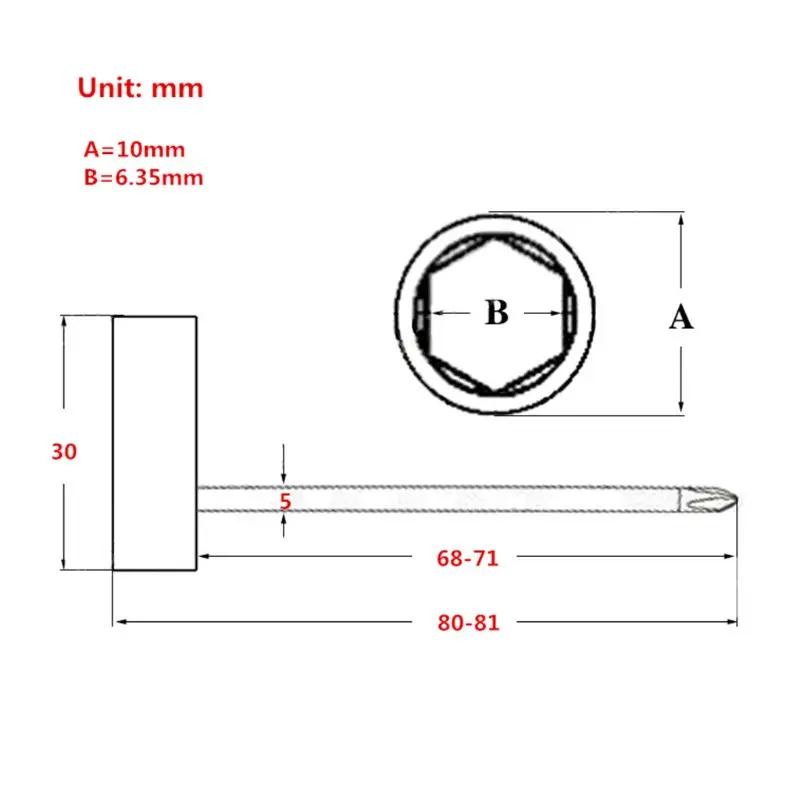 Guitar Truss Rod Wrench 1/4" 6.35mm Hexagon Socket Neck Fingerboard Tool with Phillips Screwdriver for Taylor | Спорт и