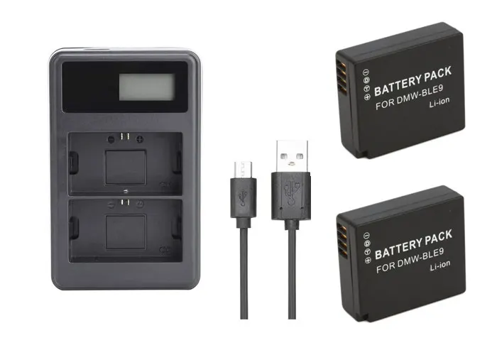 DMW-BLE9 BLE9 DMW-BLE9E BLE9E DMW-BLG10 BLG10 BP-DC15 BPDC15 Battery+Charger for Panasonic Lumix GF6 GX7 GX80 Mark II. | Электроника
