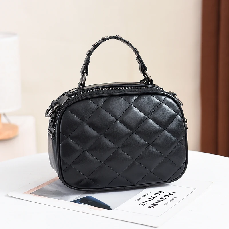 Женский мини-кошелек из искусственной кожи Сумочка через плечо с меховым