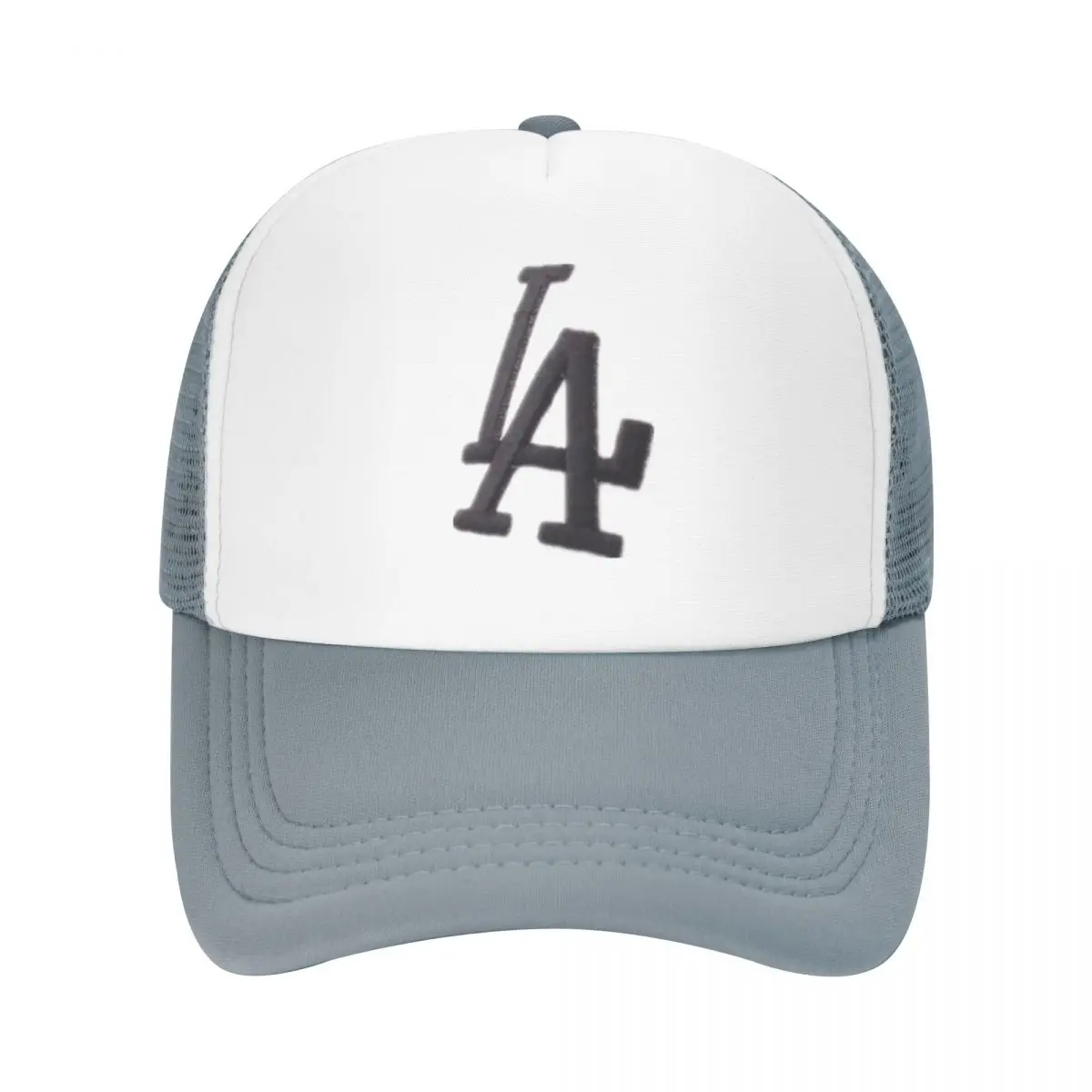 

New men's and women's hats. Letter printed grid hats. Summer sun-shading baseball cap. Big boys and girls curved caps