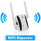 Новый беспроводной ретранслятор, ретранслятор Wi-Fi 300 Мбитс, беспроводной усилитель сигнала Wi-Fi через настенный роутер смарт-Аксессуары
