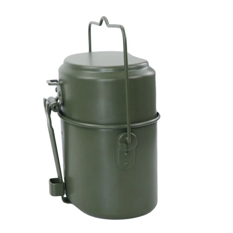 Легкий походный армейский набор для пикника Ланч бокс чайник столовой чашка еды