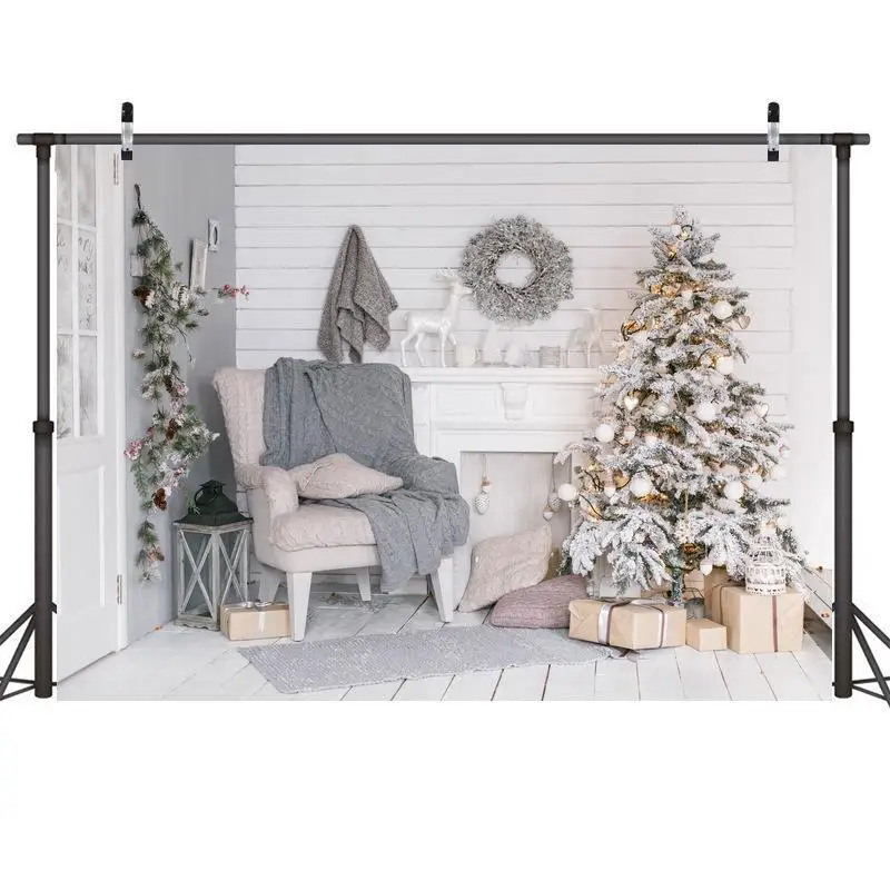 Рождественский напечатанный Фон тканевый реквизит для фотосъемки Pattern1 10 как
