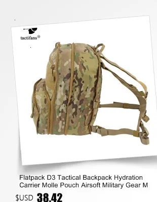 Molle военный тактический гидратационный походный рюкзак, походный нейлоновый Пейнтбольный охотничий 2л 2.5л 3л сумка для пополнения воды Hydrapak
