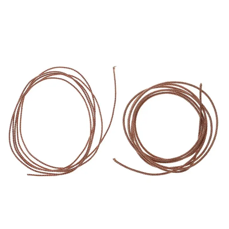 

1m Durable Lead Wire Speaker Subwoofer Braided Copper Leadwire 8 12 Strands Twisted Repair Tool