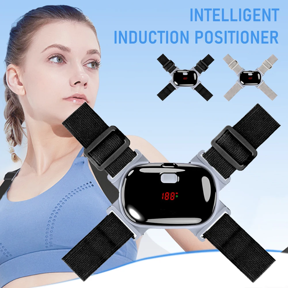 Умный Корректор осанки на спине пояс для тренировки плеч Интеллектуальный ЖК