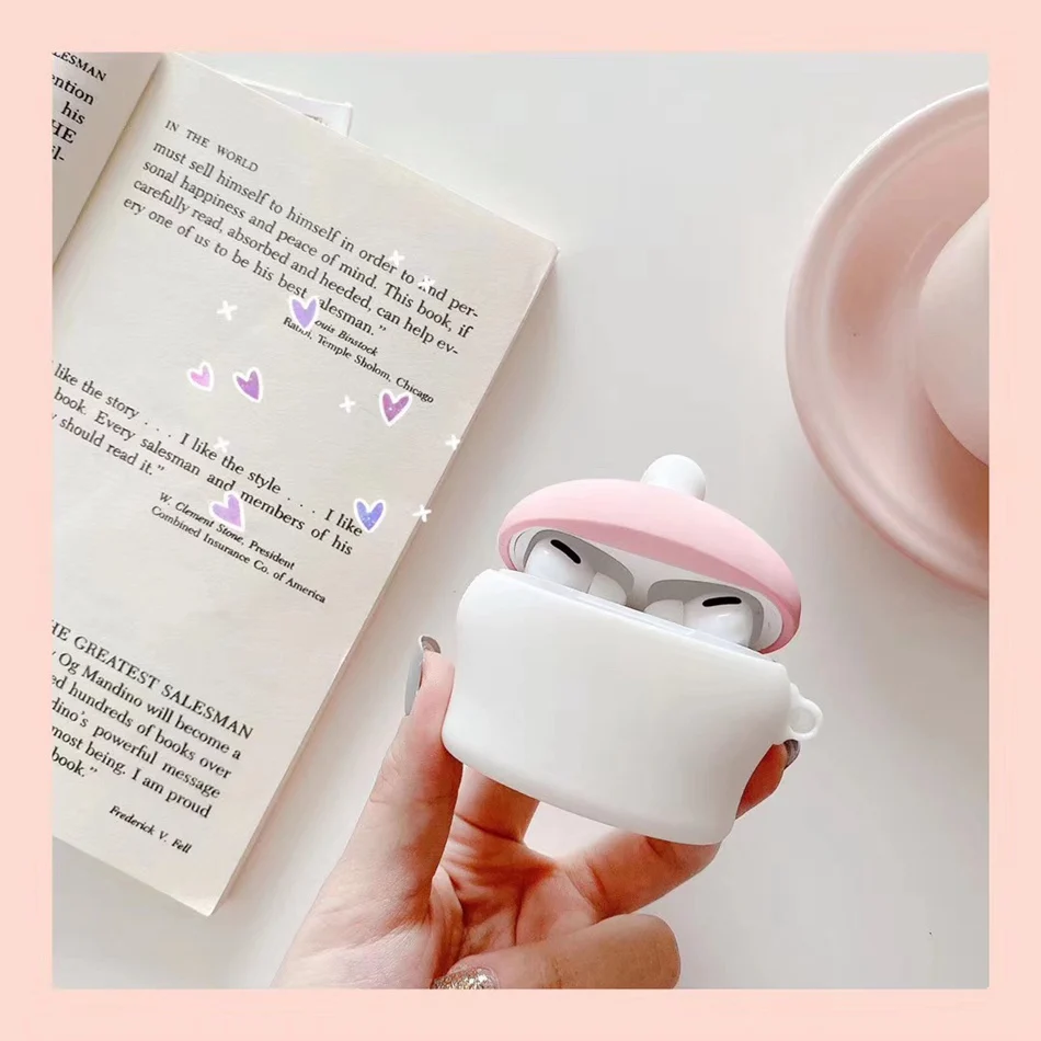 3D чехол для наушников для Airpods Pro Чехол Силиконовый Медведь Кролик поросенок Мультяшные наушники/Earpods чехол для Apple Air pods Pro 3 чехол кошка