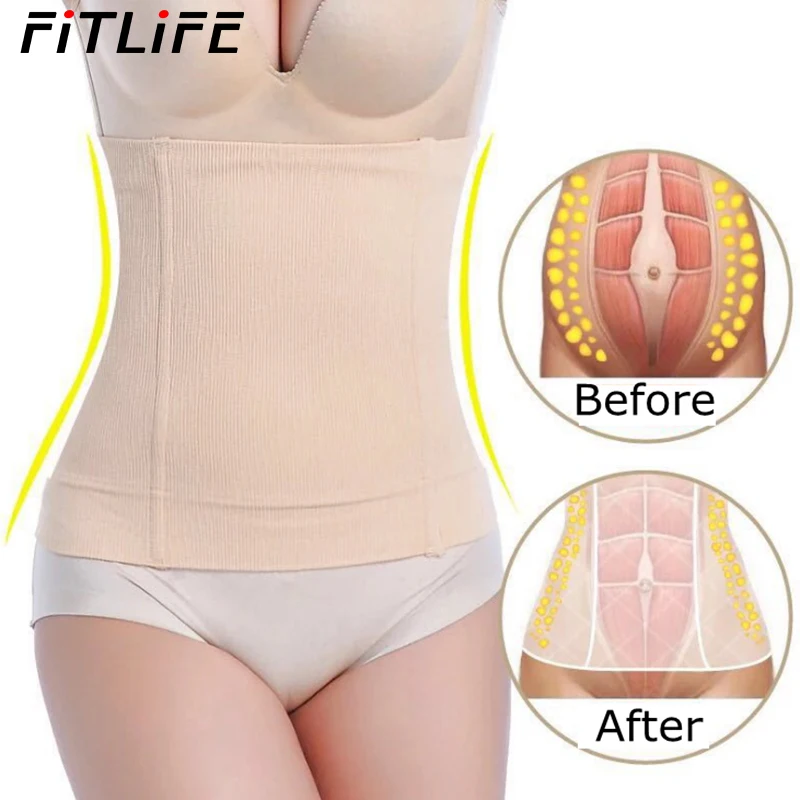 FITLIFE корсет для талии похудения тренировок коррекции фигуры бесшовный Женский