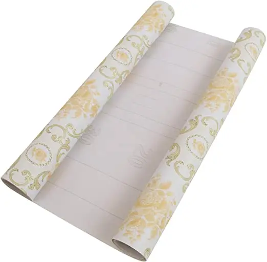 Винтажная Дамасская Цветочная настенная бумага виниловая текстурированная