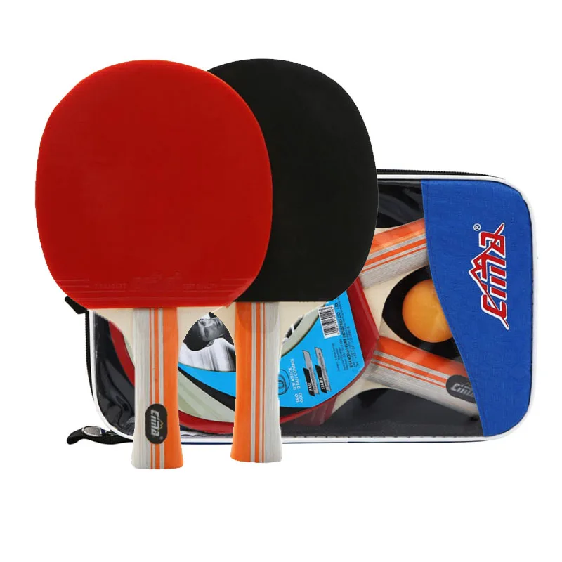

8 Stars Table Tennis Racket Bag and Balls Set Professional Paddle Rubber Sports PingPong Blade Table Tennis Bat