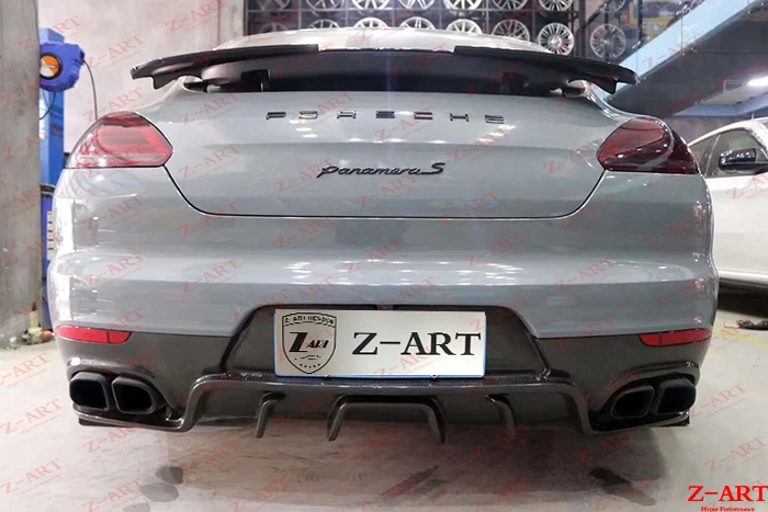 Z-ART Набор для тюнинга из настоящего углеродного волокна для Panamera- комплект для кузова из углеродного волокна для Porsche 970 970,2 aerokit из углеродного волокна