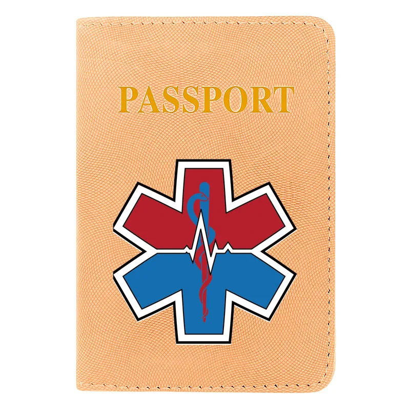

Classic Fashion Star of Life Design Passport Cover Pu Leather Men Women Travel ID Credit Card Holder Case