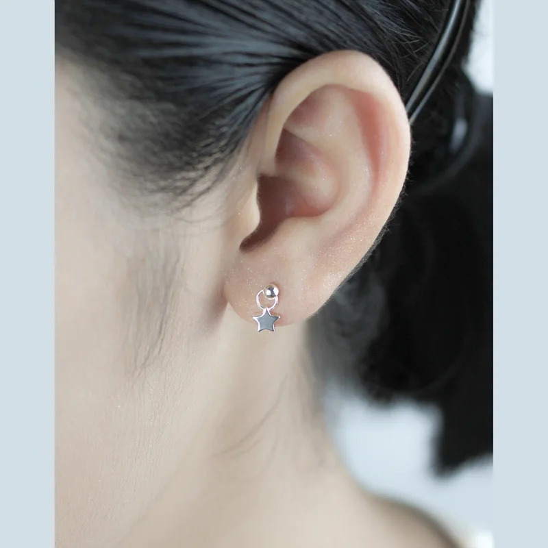 Trustdavis новинка Лидер продаж 100% Стерлинговое Серебро 925 пробы модные серьги