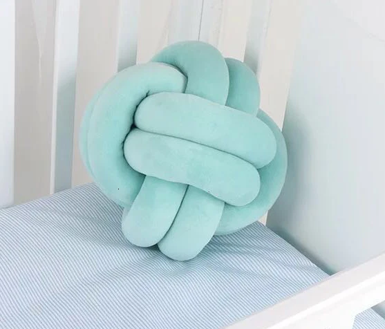 Blue Koodykids 18 см подушка с бантом для детской комнаты декор для детской комнаты домашний декор постельные принадлежности Подушка Декор для маленьких девочек и мальчиков декоративная подушка - Цвет: Blue
