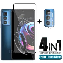 4-in-1 For Motoroal Moto Edge 20 Pro Glass For Moto Edge 20 Pro Tempered Glass Screen Protector For Moto Edge 20 Pro Lens Glass