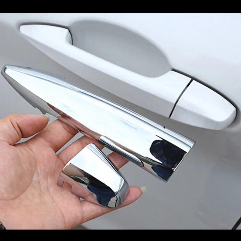 8 шт. декоративные накладки на дверные ручки для BMW 2 серии F45 X1 F48 X5 F15 X6 F16|Наклейки