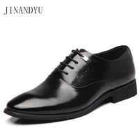 mens dress shoes genuine leather elevator shoes for men elegant oxford full black shoes men social sapato formal masculino flats