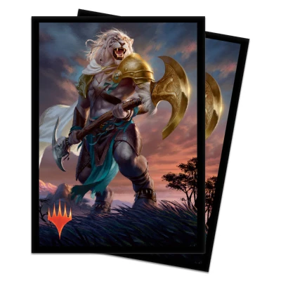 Ajani Strength Картины из аниме, игры карты рукава, торговые карты протектор Волшебная карта Щит Обложка PKM/YGO/MGT рукав 66x91 мм Oko - Цвет: Ajani Strength