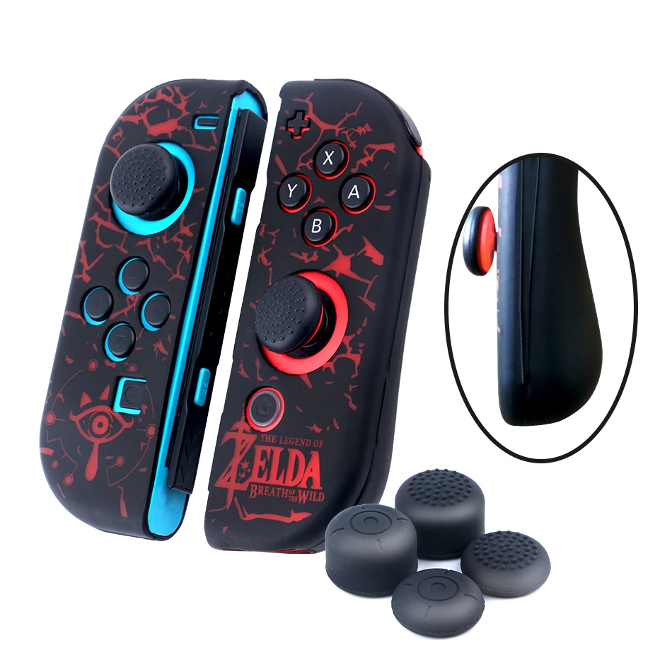 Мягкий силиконовый защитный Противоскользящий чехол накладка для джойстика с