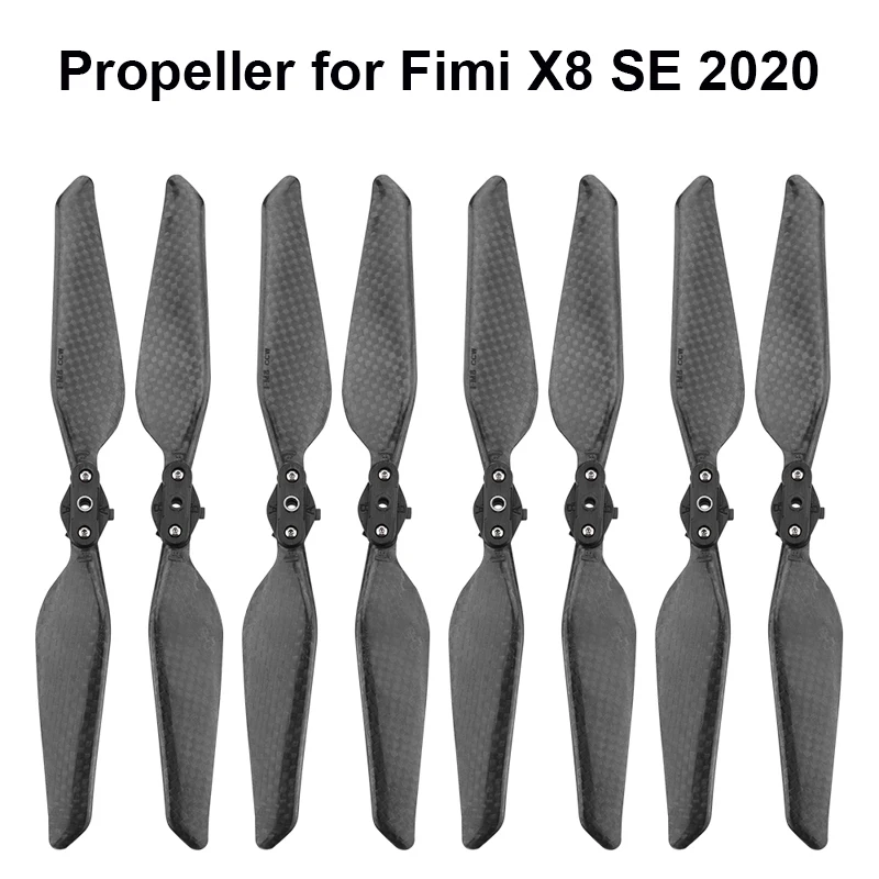 

4/8 шт. быстросъемный Пропеллер из углеродного волокна для FIMI X8 SE 2020 дрона Сменное лезвие складной реквизит запасные части Аксессуары
