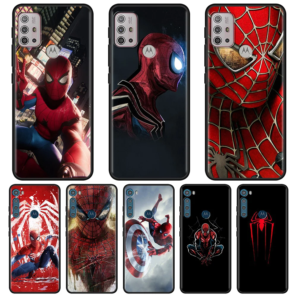 

Spiderman Marvel For MOTO One Fusion G9 E7 Plus one Hyper G9 G8 Play G9 G8 Power G60 G50 G30 G20 G10 Edge 20 Lite E6s Case
