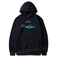 salad shark fitness tight sweatshirt save the ocean autumn long sleeve casual hoodies custom hooded drop shipping