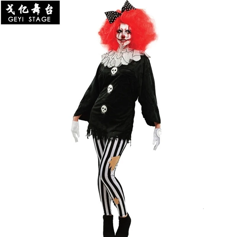 Новый Забавный костюм umorden на Хэллоуин для взрослых, цирковый костюм, ун...