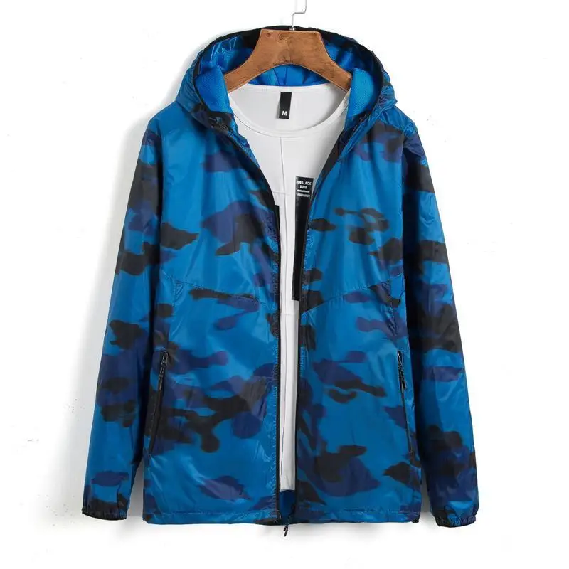 

2020 new plus size 8XL 7XL 6XL 5XL 4XL Men's Waterproof thin Jackets Men Spring Autumn Jacket Coats Male Brand Clothing big Size