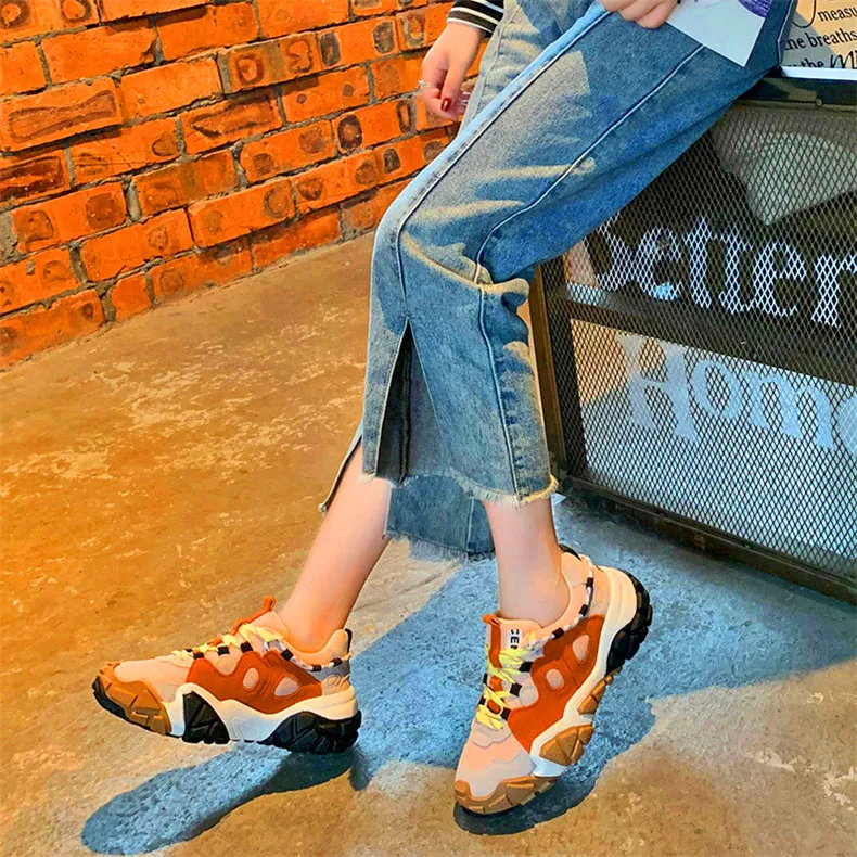 Новая женская Вулканизированная обувь высокого качества; Zapatos De Mujer; удобная спортивная обувь на плоской подошве; chaussures femme; Повседневная Уличная обувь