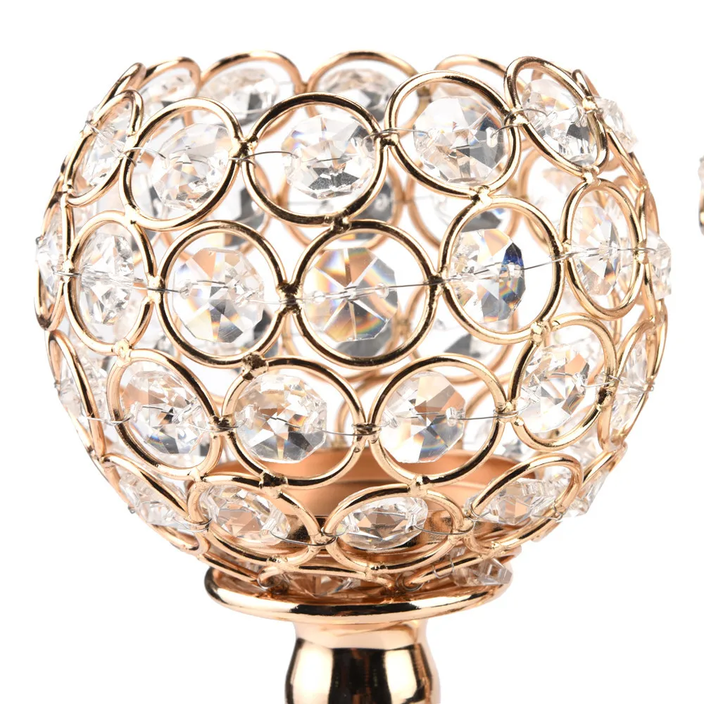 Подсвечники для свадьбы праздника подсвечник с тремя кристаллами праздничное