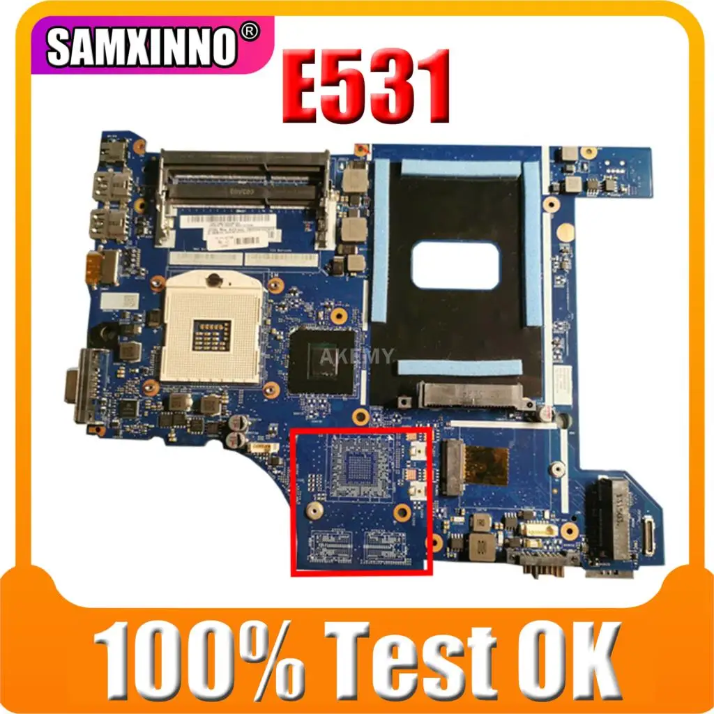 

Main board for Lenovo Thinkpad Edge E531 Laptop Motherboard FRU 04Y1299 VILE2 NM-A044 Mother Boards Full Tested 04Y1298 04Y1300