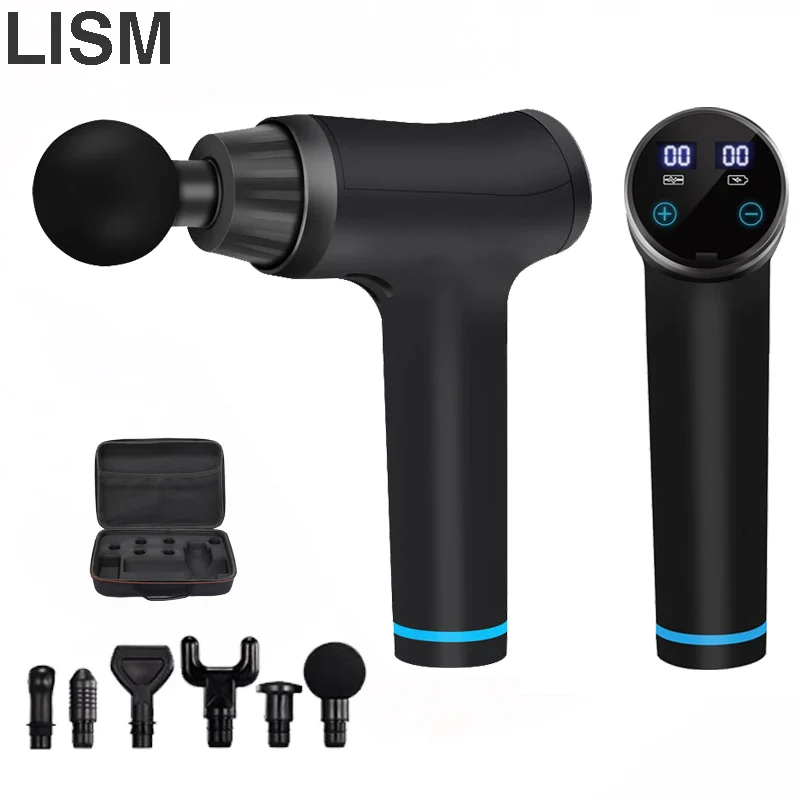 Массажный Электрический высокочастотный пистолет для глубокого расслабления