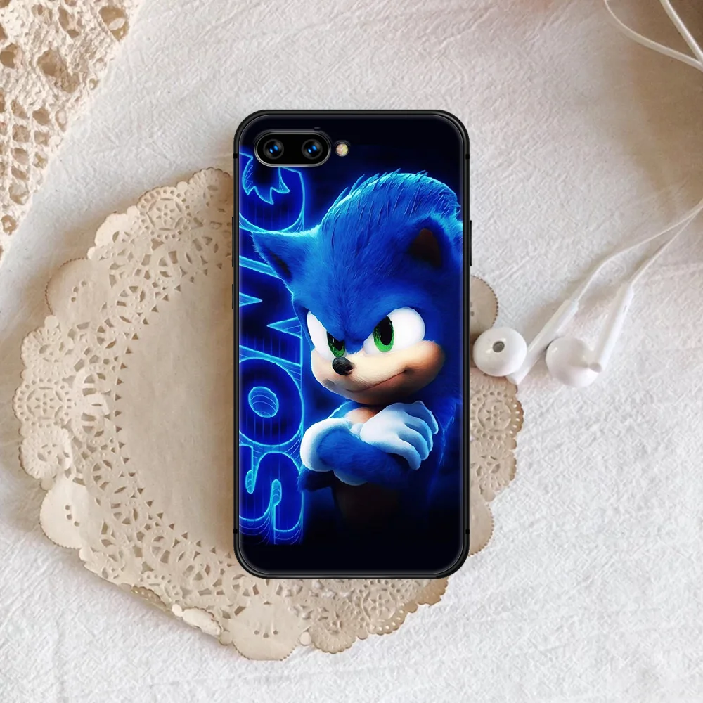 

Sonics Phone Case Cover Hull For honor 7a 8 8s 8a 8x 9 9x 10 20 i Lite Pro black Prime Trend Cell Soft Bumper Silicone Shell