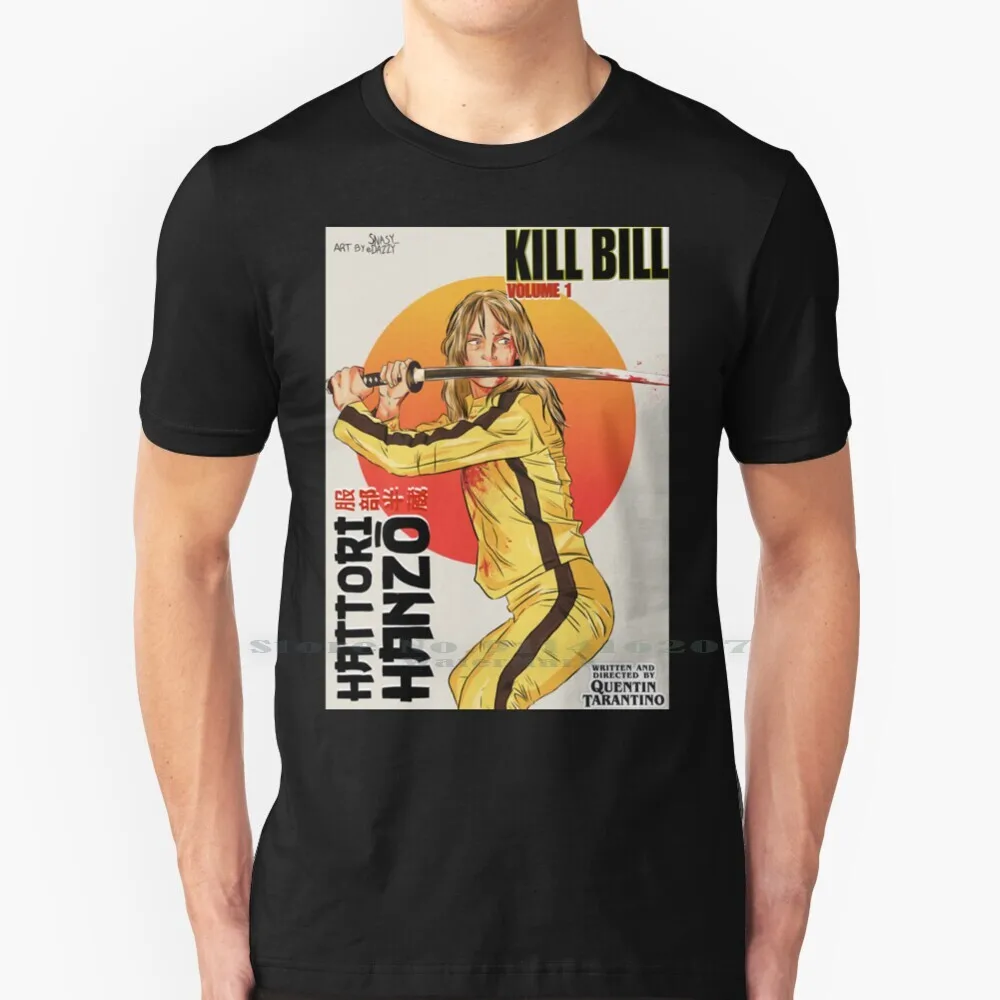 

Kill Bill Vol 1 T Shirt 100% Pure Cotton Kill Bill Kill Bill Vol 1 Hatori Hanzo Quentin Tarantino Uma Thurman