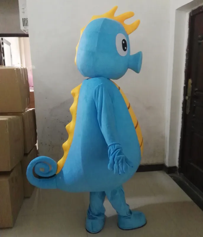 

Ocean Sea Horse Mascot Costume Party Mascot Animal Costume Halloween Fancy Dress Christmas Cosplay for Halloween Party Event