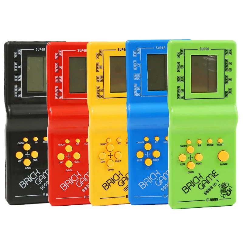 

Classic Machine Tetris Game Handheld Game Kids Console Tetris Toy With Music Playback Retro Breakout Games Toys For Children