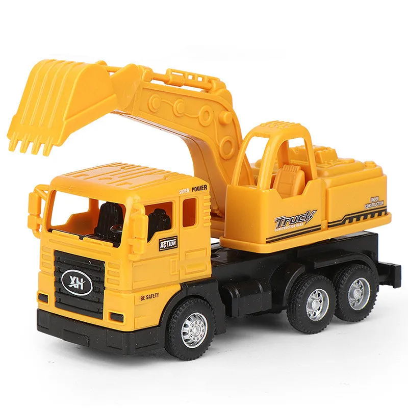 Мини имитация инженерных автомобилей Литые пластиковые Автомобили строительная