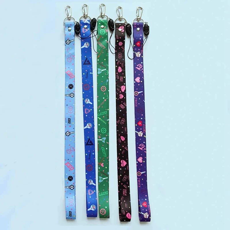 Kpop Blackpink Got7 Exo телефон Веревка телефон ремень брелок Подвеска Lanyards брелок тот же пункт