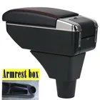 Подлокотник для honda civic ep3, центральный контейнер для хранения вещей с подстаканником и пепельницей, USB-интерфейс 2001-2006