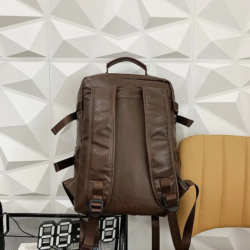 Винтажные женские рюкзаки сумка через плечо из искусственной кожи дизайн