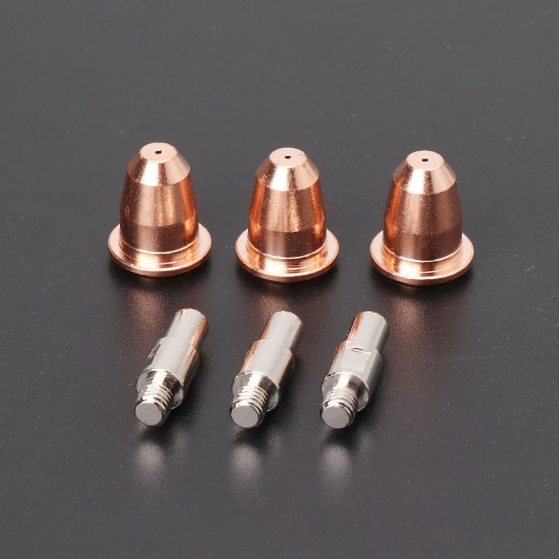 10Pcs/Set S45 Consumables Kit Electrode 0.8mm Nozzle Tip For Plasma Cutter Torch | Инструменты