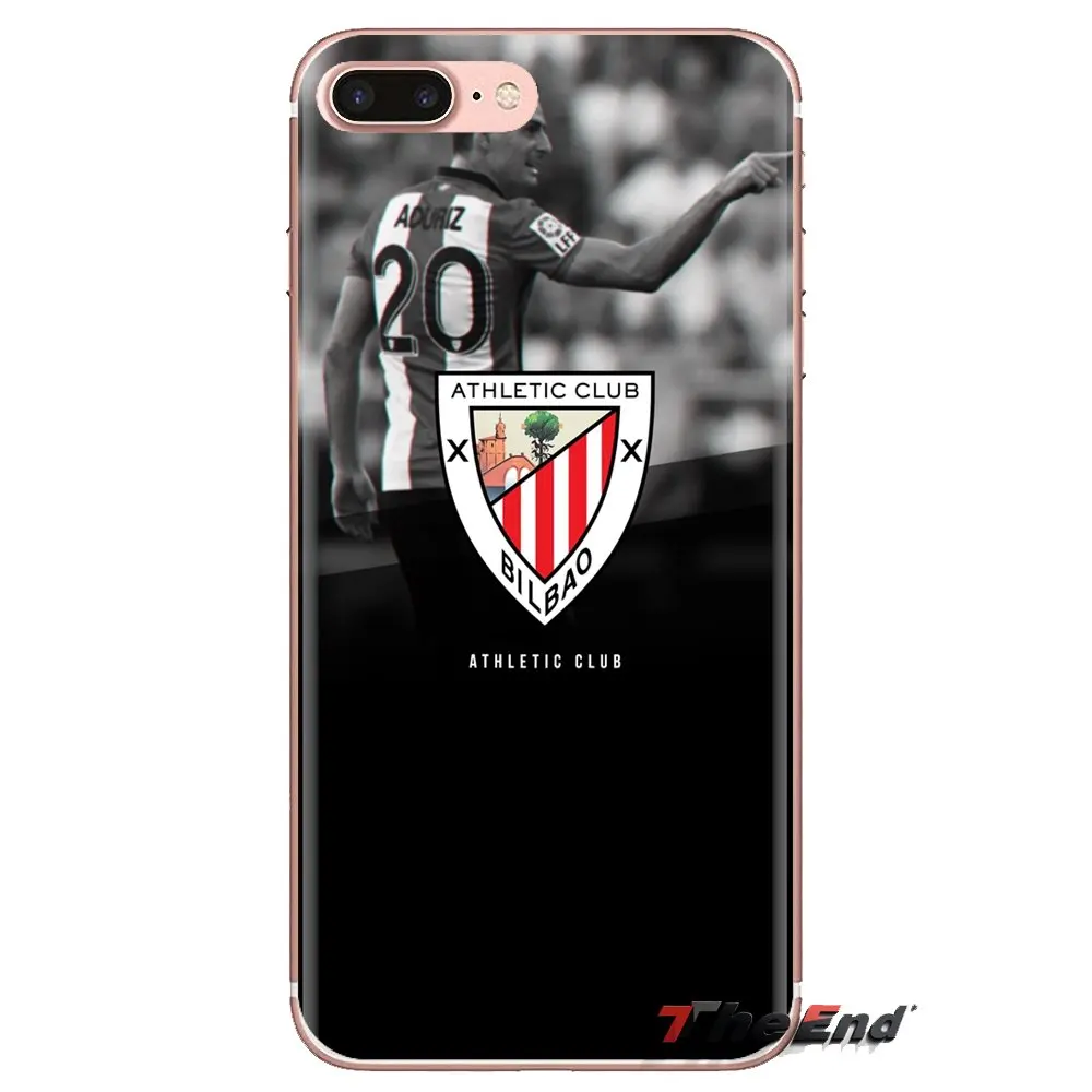 Мягкий ТПУ чехол для телефона спортивный клуб Bilbao FC Логотип huawei G7 G8 P7 P8 P9 P10 P20 P30 Lite