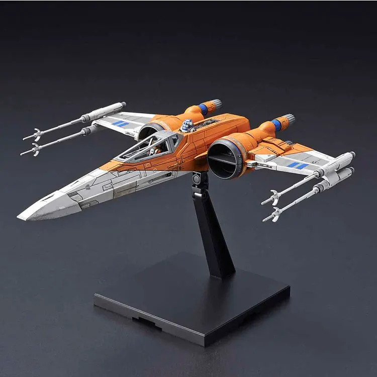 Оригинальный BANDIA Star Wars Строительный набор 1/72 масштаб POE X-Wing Fighter фигурку игрушки