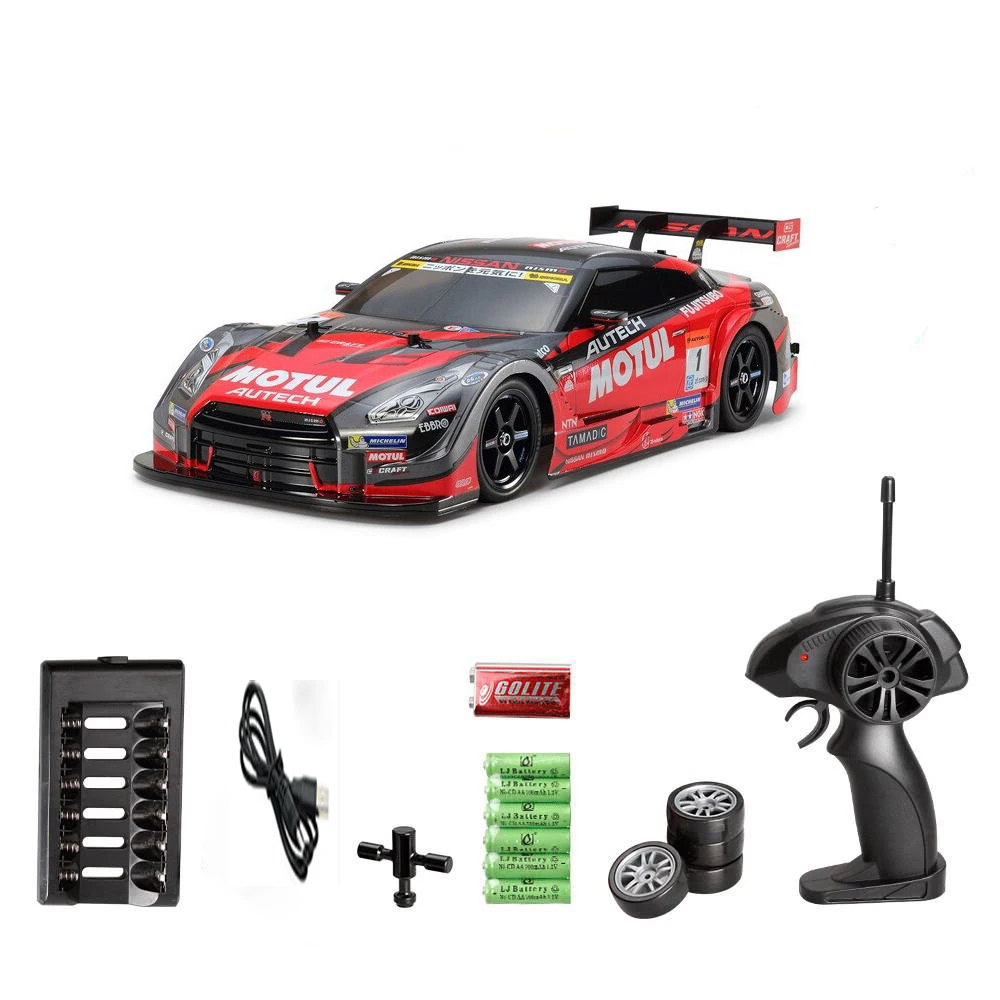 Гоночный автомобиль RC для GTR 4WD гоночный Чемпион По дрейфу 2 4 ГГц внедорожник Rockstar