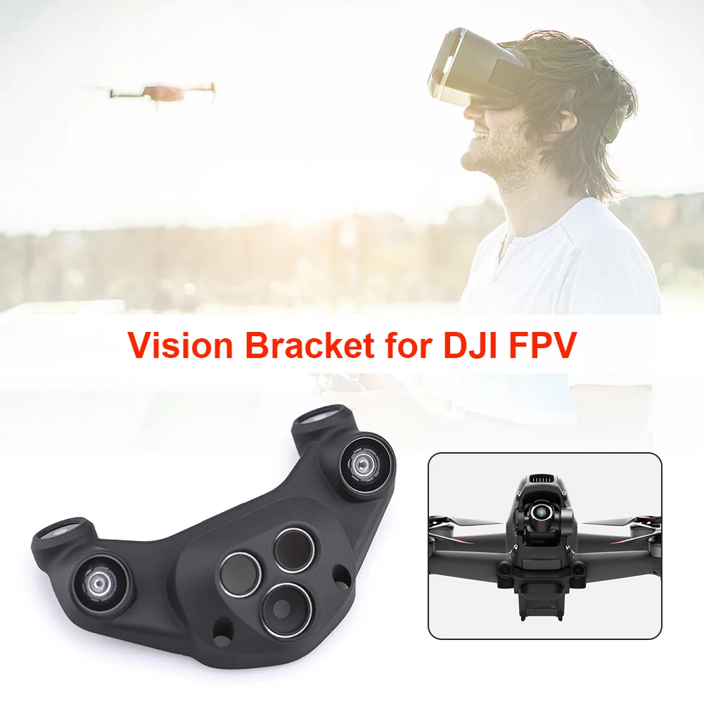 

EWB8853 Aircraft Vision Sensor Module Parts Repair Replacement Adapter for DJI FPV Shell Bracket Assembly without Lens Drone