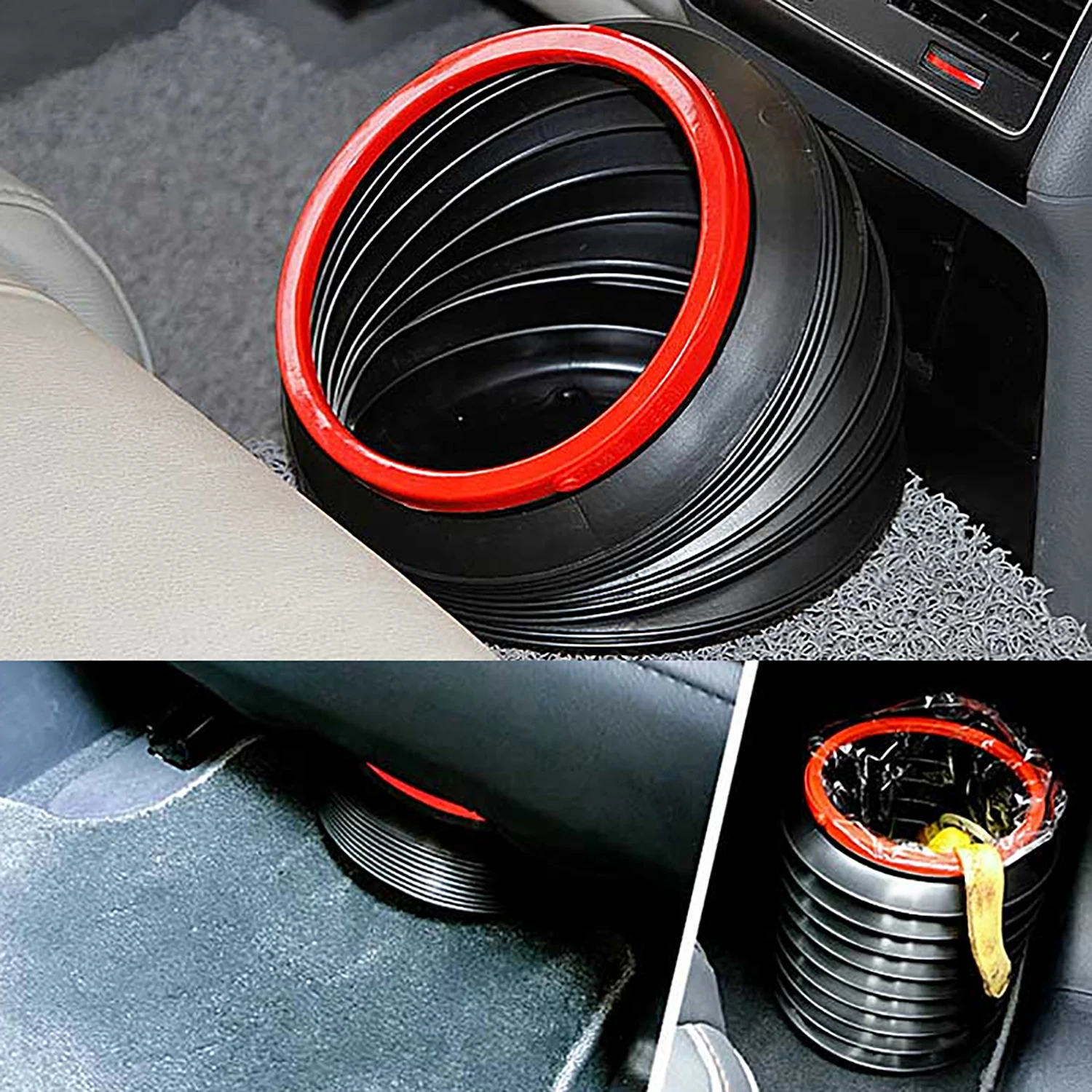 Многофункциональное складное ведро/мусорное ведро Универсальное Автомобильное