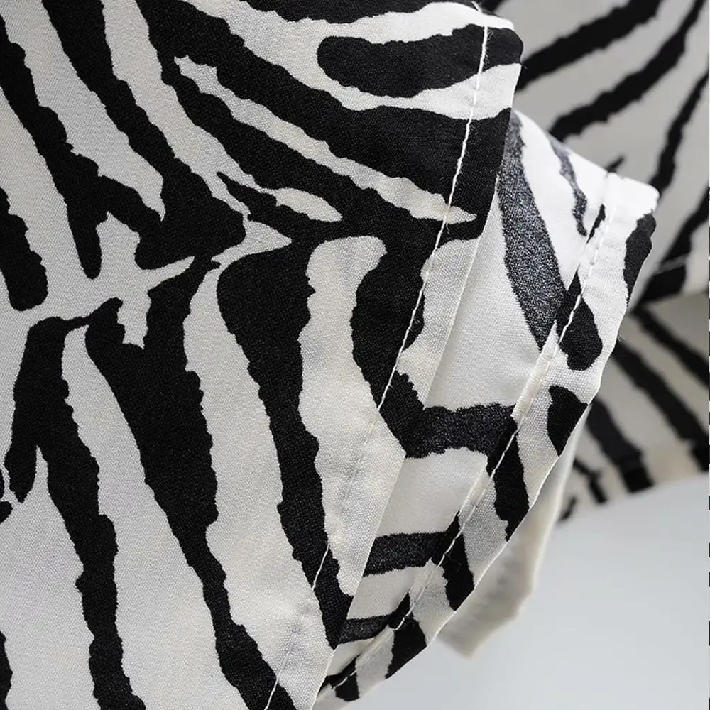 

Long Sleeve Leopard and Striped Animal Printed Jacket VD1888 Women Short Sexy Coat Top