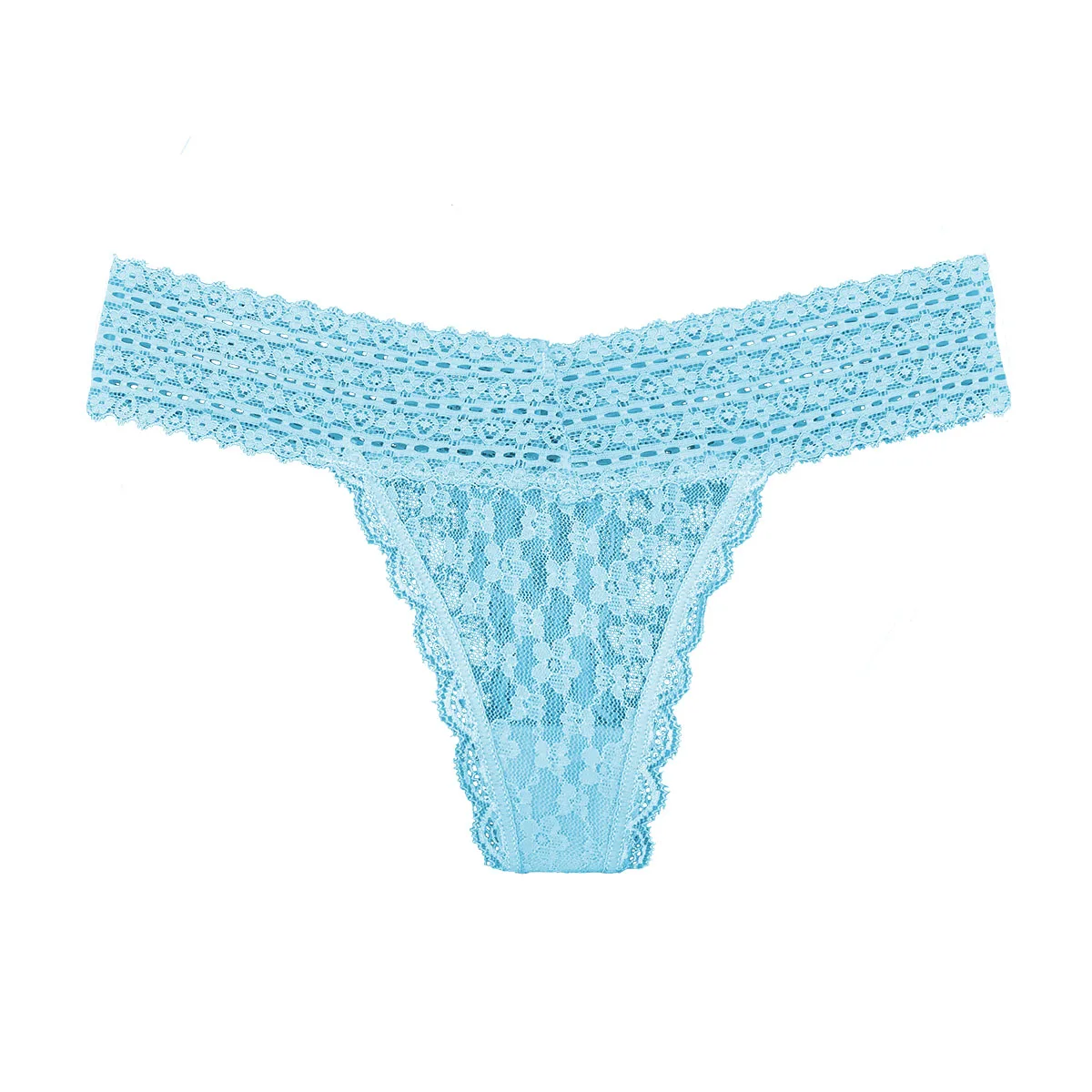 Элегантные женские трусики-стринги кружевные бикини-стринги нижнее белье