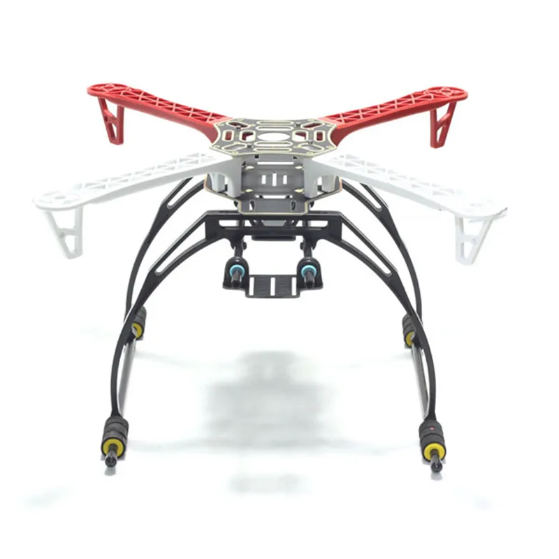 Высокая посадочная Шестерня площадка с карданный батарейный блок адаптер для F450