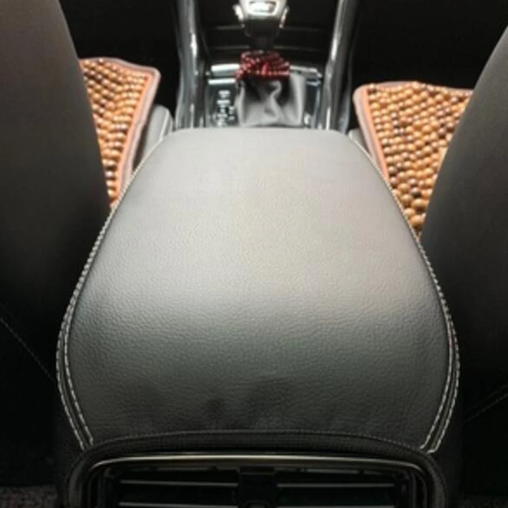 

For Skoda Kodiaq Gt 2016 2017 2018 2019 2020 Accessories Car styling Interior Pu Leather Central Control Armrest Cover Mat